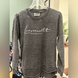 Gray Leavenworth Washington Sweatshirt